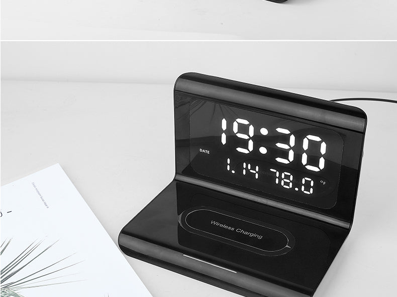 Melville™ 3 in 1 Wireless Charging Clock