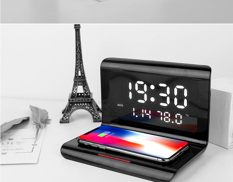 Melville™ 3 in 1 Wireless Charging Clock