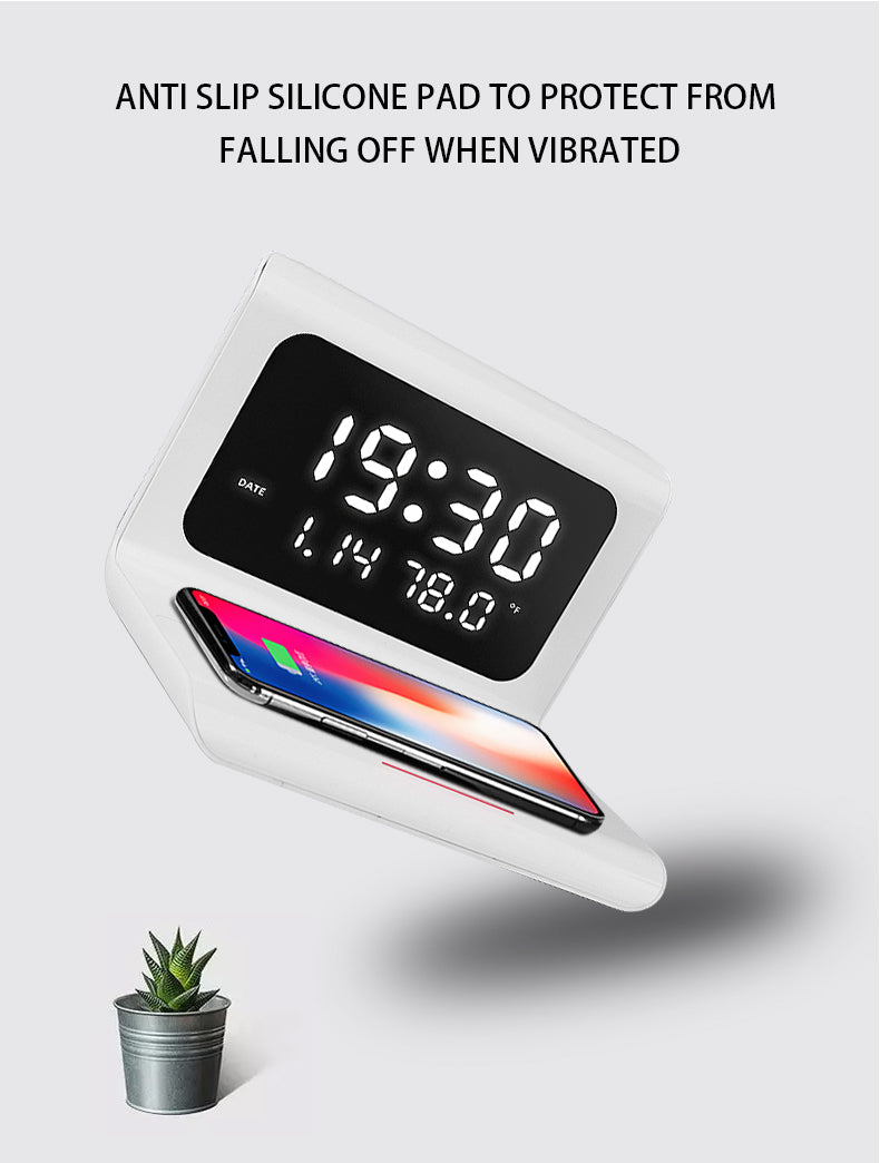 Melville™ 3 in 1 Wireless Charging Clock
