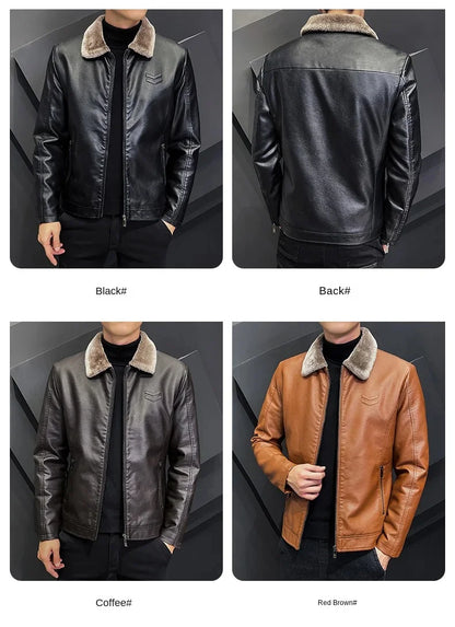 Melville™ Arctic Leather Coat