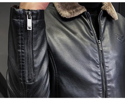 Melville™ Arctic Leather Coat