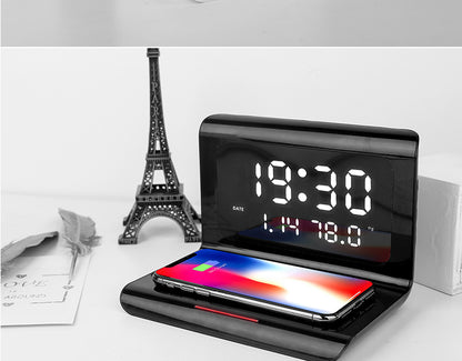 Melville™  3 in 1 Wireless Charging Clock